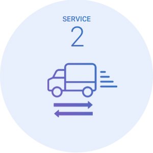 ご指定の場所へ手配「発送・返却」